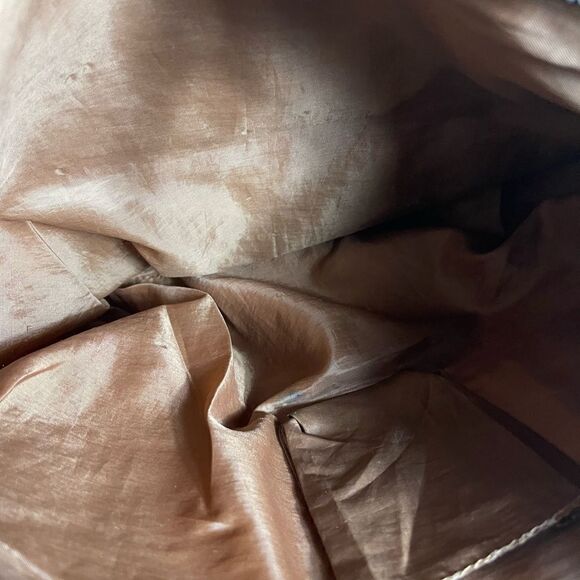 Babyphat Brown and tan logo Medium shoulder bag gold tone hardwares and accent. - Picture 11 of 12